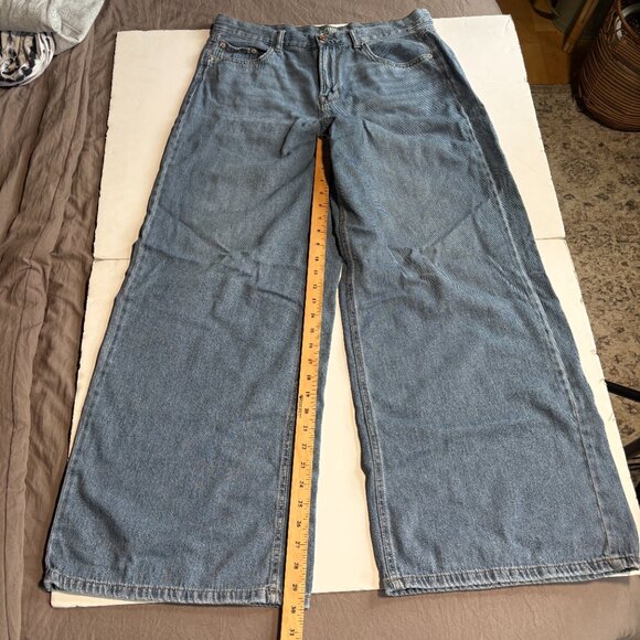 Rewash Lightweight Jeans Wide Leg High Rise Size 13/31 - Picture 9 of 9